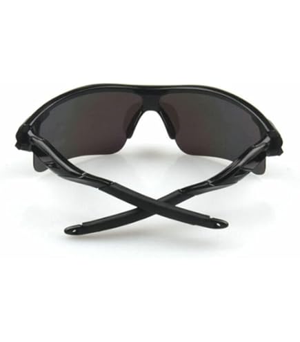 Amazon.co.jp: スポーツサングラス 【レインボーミラーレンズ】 UV400